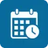 Ikon af kalender, der illustrerer registreringsdato for bil i motorregistret