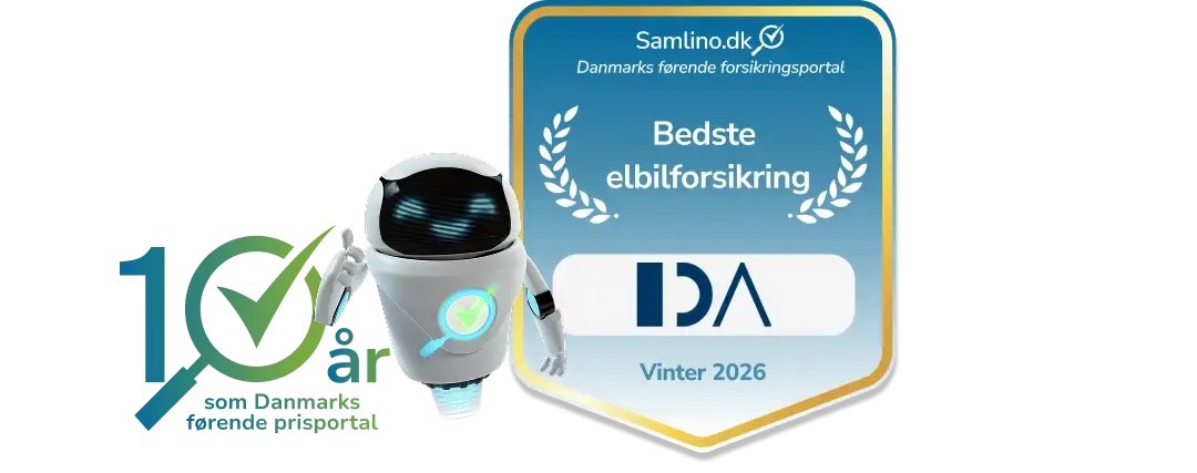 IDA bilforsikringspriser uddelt af Samlino.dk for vinteren 2026