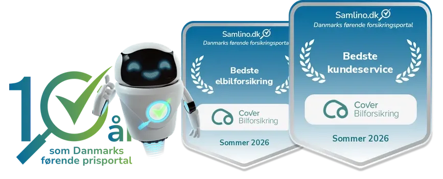 Samlino.dk Awards - Cover Bilforsikring (Sommer 2026)