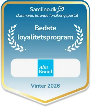 Alm brand første plads for bedste loyalitetsprogram i deres bilforsikring