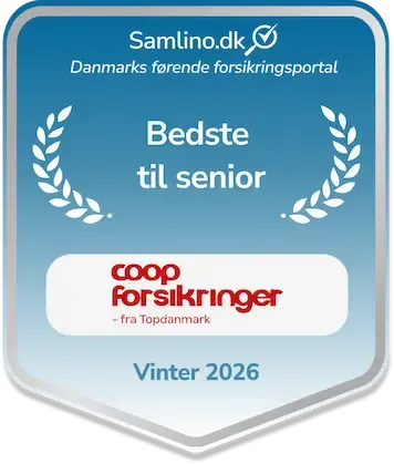 Coop pris for 2. pladsen for bedste bilforsikring til ældre