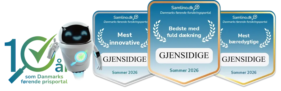 Samlino.dk Awards - Gjensidige Forsikring (Sommer 2026)
