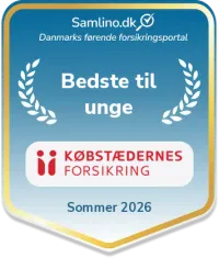 Samlino.dk Award Sommer 2026 - Bedste bilforsikring til unge