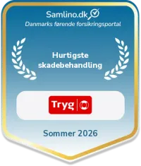 Samlino.dk Award Sommer 2026 - Hurtigste skadebehandling