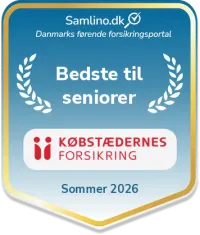 Samlino.dk Award Sommer 2026 - Bedste bilforsikring til seniorer